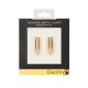 Ouch Magnetic Nipple Clamps Diamond Bullet Gold