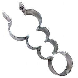 Rouge Stainless Steel Heavy Metal Wrist and Ankle Binder